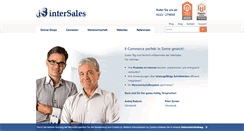 Desktop Screenshot of intersales.de